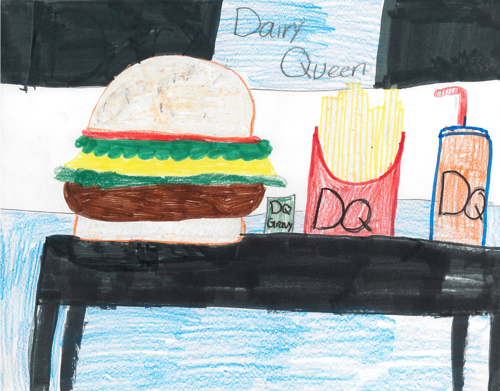 Lia Huffman, grade 4, Washington